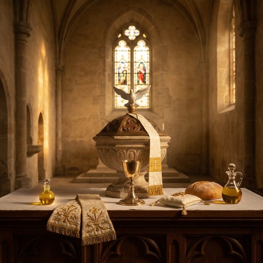 Os sete sacramentos da Igreja